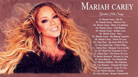 mariah carey album songs